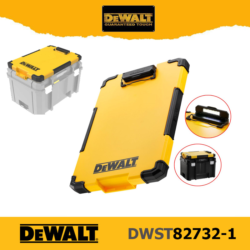 DeWALT CLIPBOARD คลิปบอร์ด พร้อมไฟ LED DWST827321 Lazada.co.th