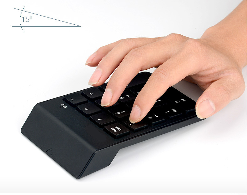 Numeric Keypad Wireless แป้นพิมพ์ตัวเลขไร้สาย รองรับ Computer ...