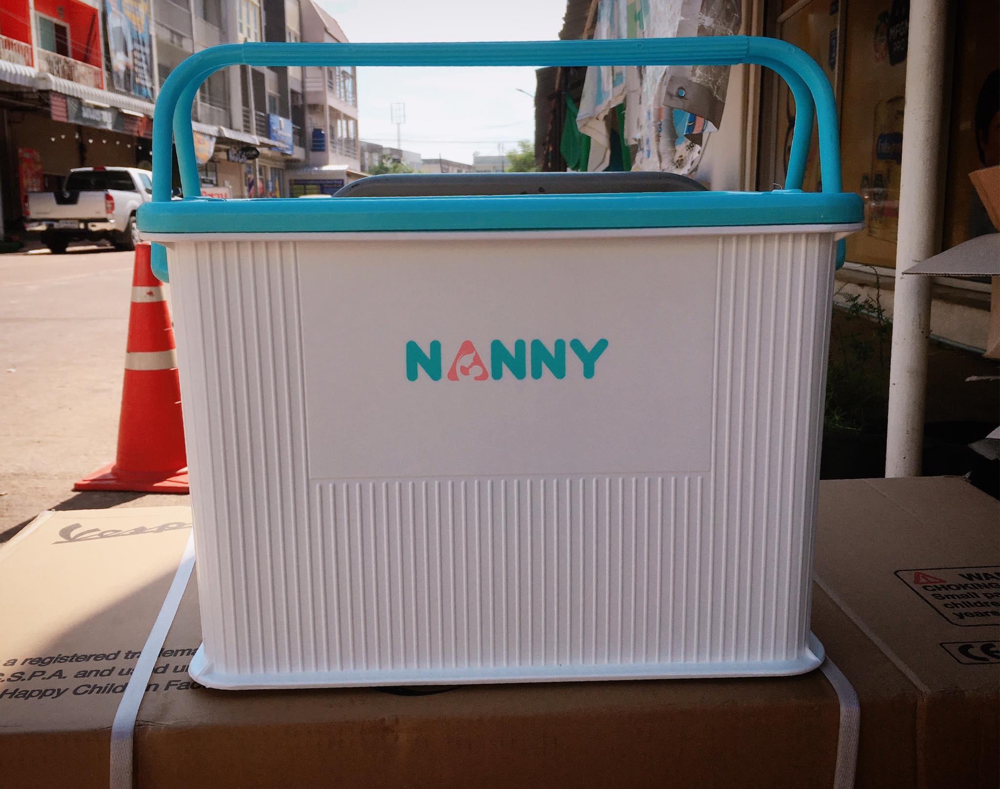 ?NANNY กล่องคอนเทนเนอร์ กล่องเก็บของเอนกประสงค์?