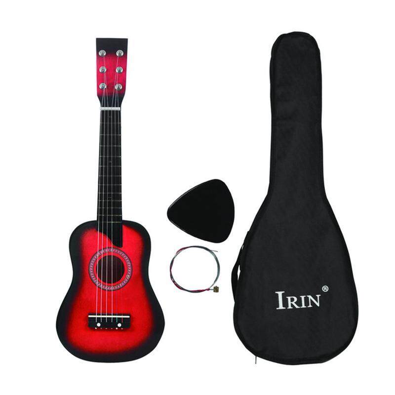 IRIN Mini 25 Inch Basswood Acoustic 12 Frets 6 Strings Guitar with Pick and Strings for Children Malaysia