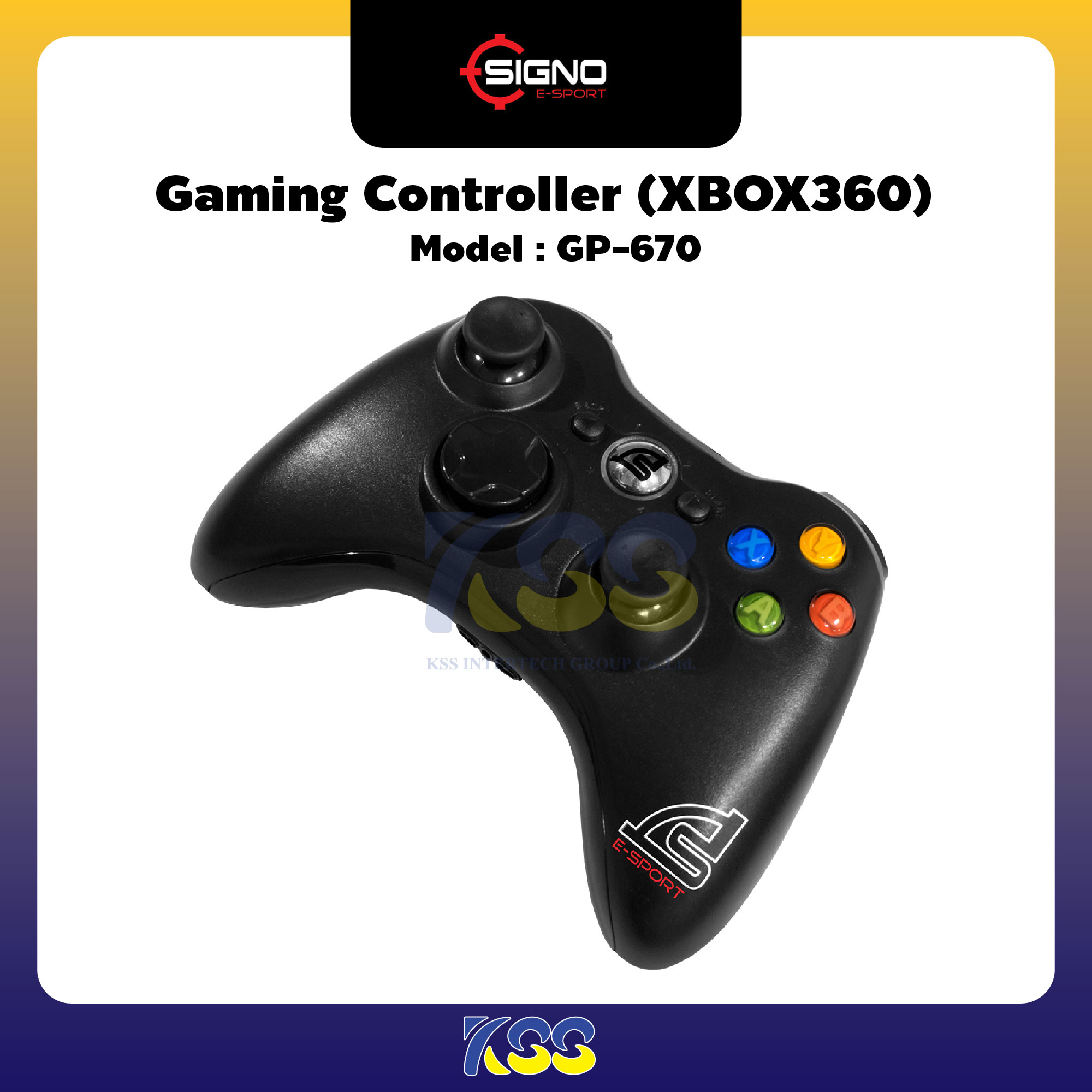 Signo E-sport GP-670 Mazello Gaming Controller