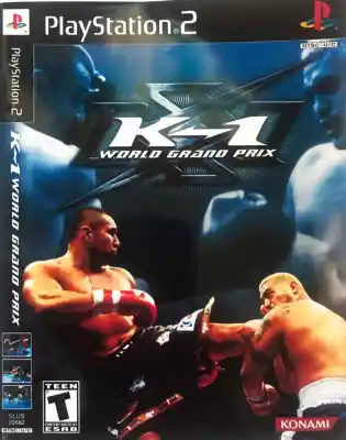 แผ่นเกมส์ PS2 K-1 World Grand Prix