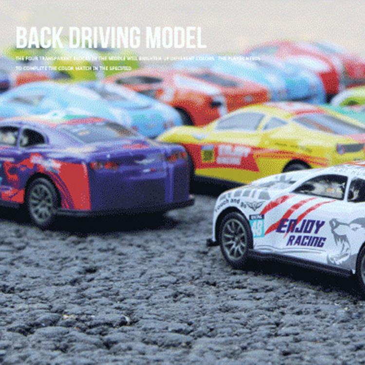 Pull Back Racing Cars Mini Friction Powered Car Toys Mini Metal ...