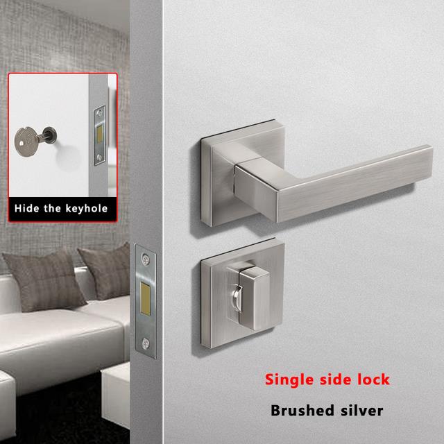 Invisible Door Lock Bedroom Single Side Secret Lock Chamber Door With