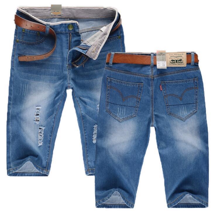 BGBG 2021 New Jeans ยีนส์ขาสั้น ผ้ายืดฟอกนิ่ม สีมิดไนด์-สนิมน้ำตาล มีริม ไซส์