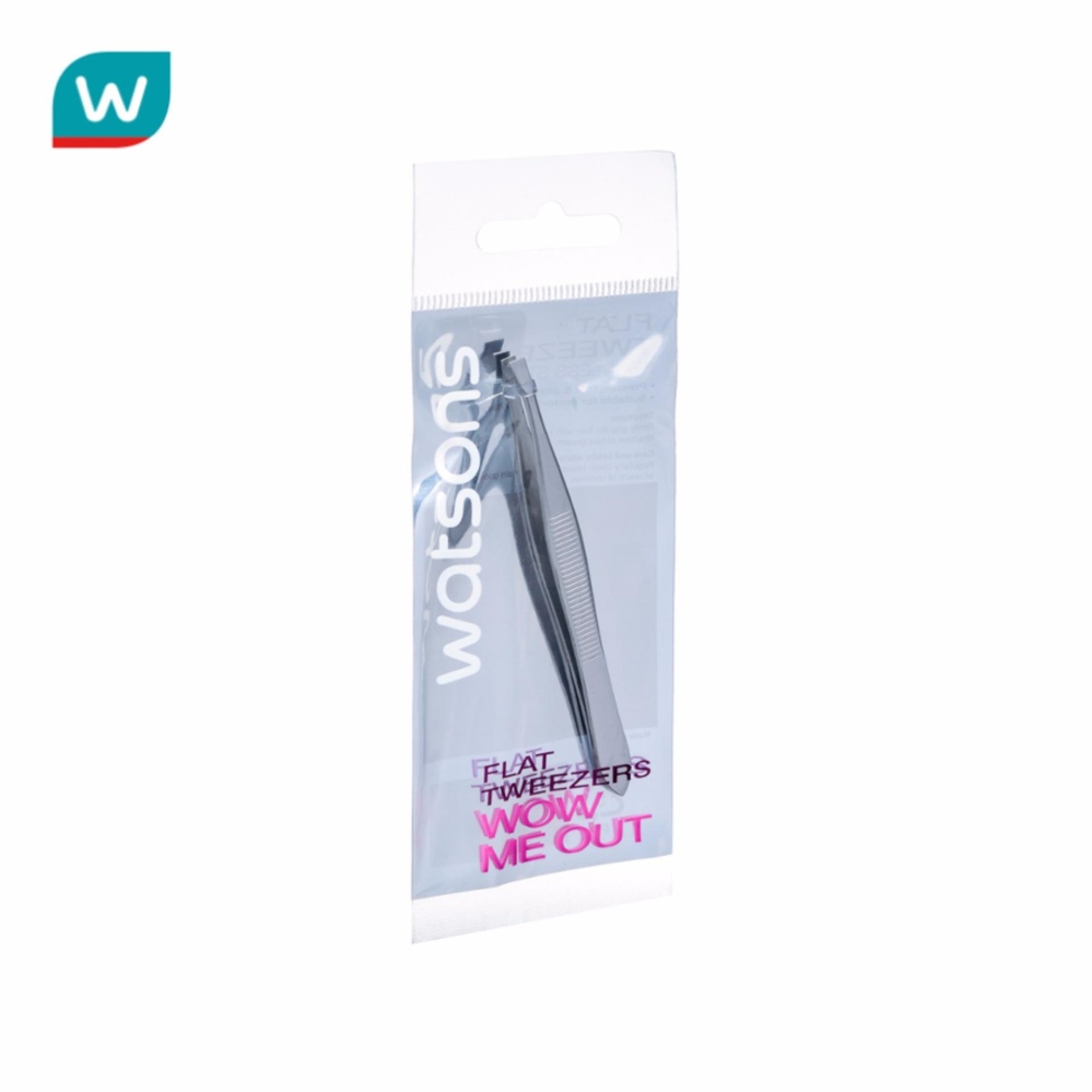 Watsons วัตสัน แหนบปลายแบน 1ชิ้น