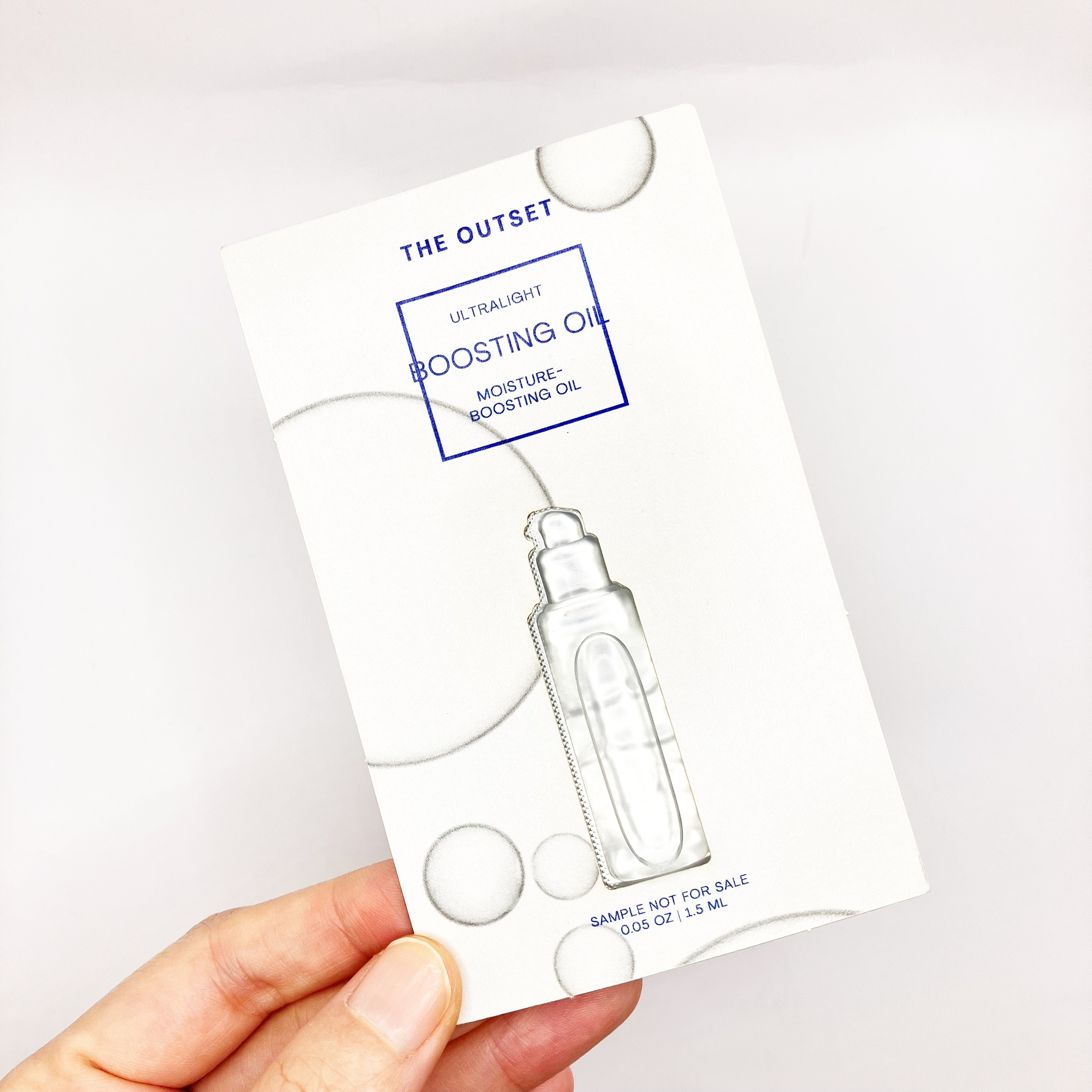 The Outset Ultralight Moisture-Boosting Oil 1.5ml น้ำมันบำรุงผิว 