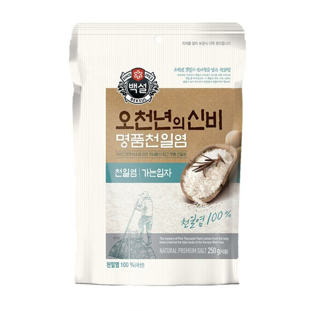 [Original] 천일염가는입자 CJ Premium Natural Fine Salt (เกลือธรรมชาติ) 250g