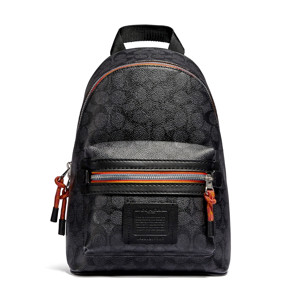 กระเป๋าเป้ COACH 767 ACADEMY PACK IN SIGNATURE CANVAS WITH VARSITY ZIPPER (SVA5F)