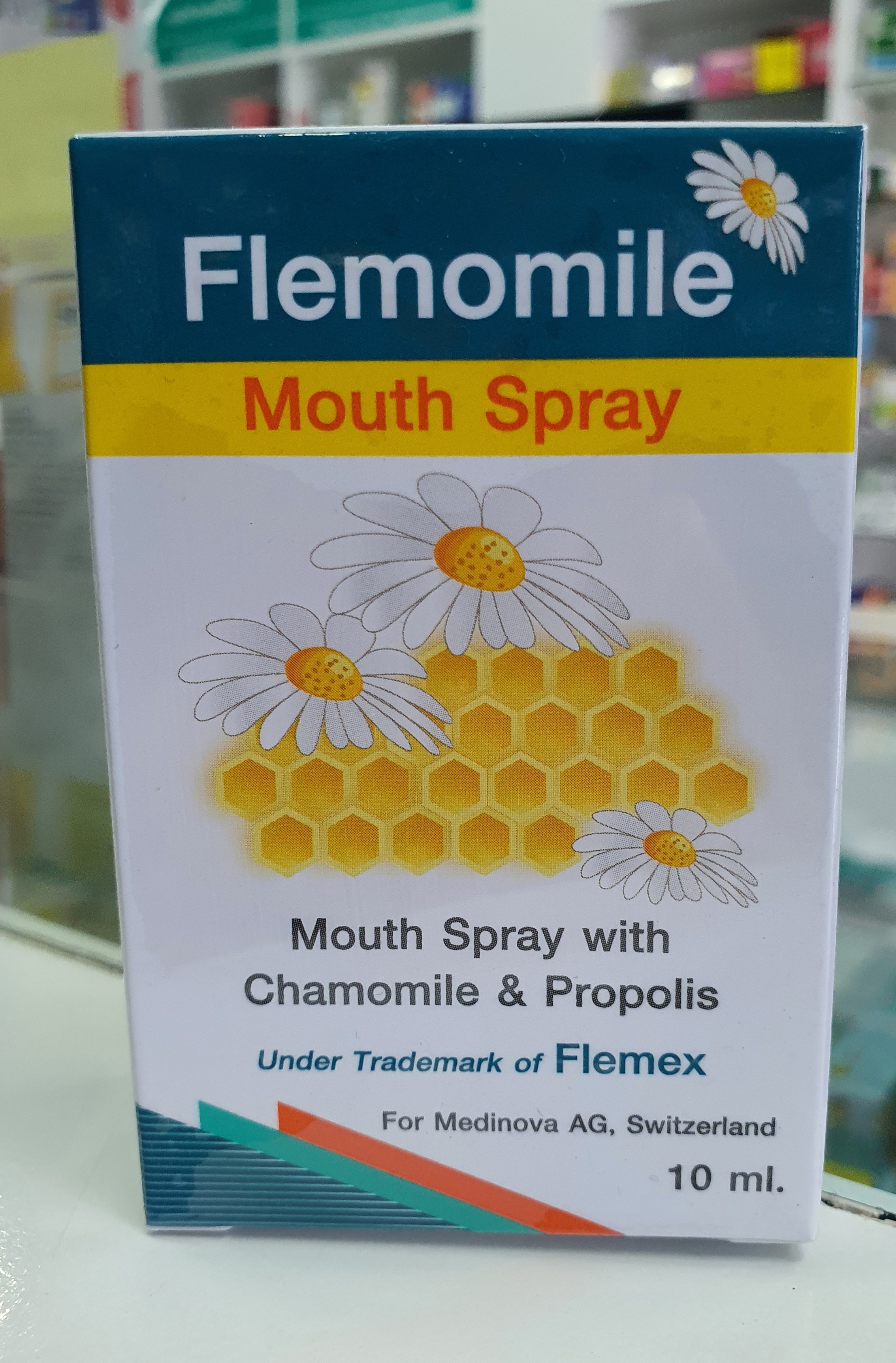 Flemomile Mouth Spray 10ml เฟลมโมมายด์ ลดการระคายเคืองในลำคอ ช่วยระงับกลิ่นปาก