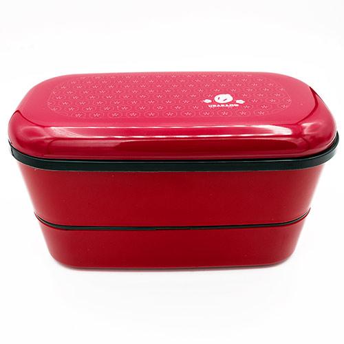 ไดโซ กล่องข้าวสีแดง LUNCH BOX (LUNCH BOX-2)