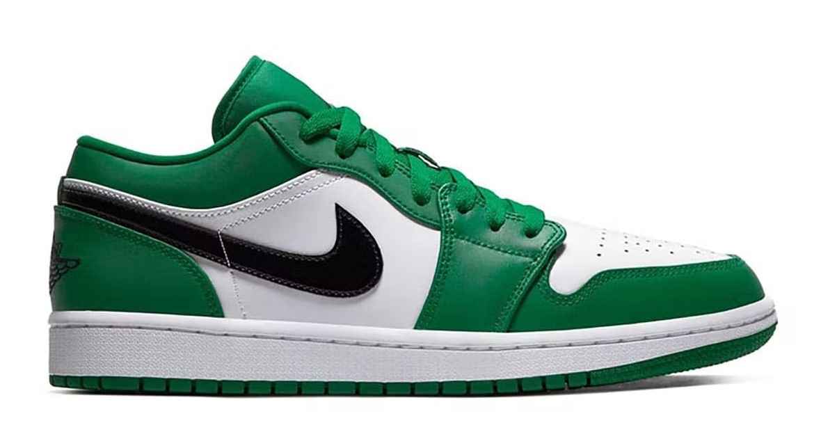 pine green aj1 low
