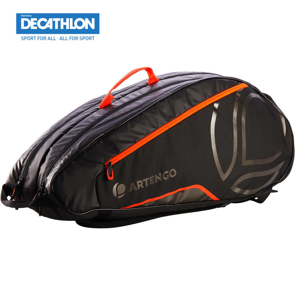 กระเป๋าเทนนิสรุ่น 530 L (สีดำ/ส้ม) Artengo