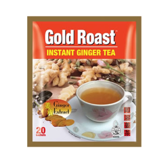 Gold Roast Instant Ginger Tea น้ำขิงเข้มข้น น้ำขิงพร้อมดื่ม