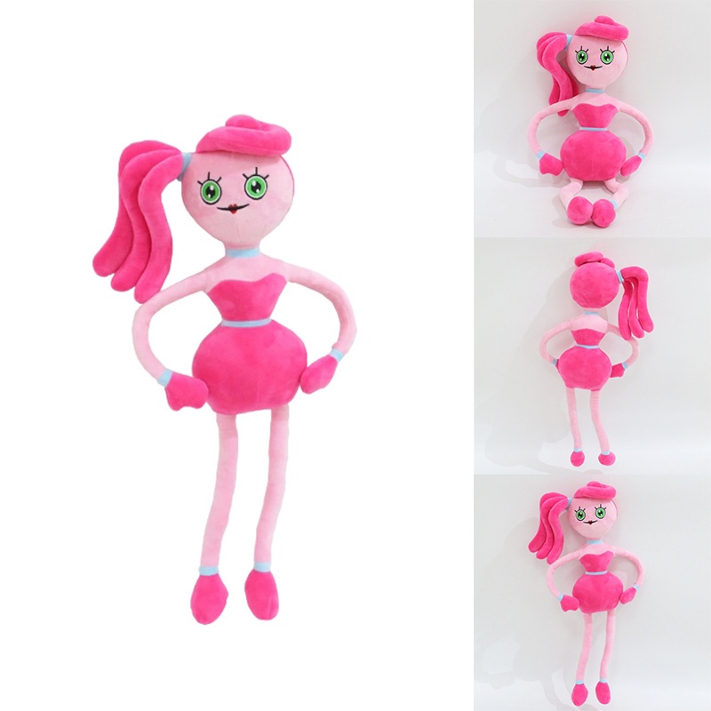 Poppy Playtime Mommy Pink Spider хаги ваги игрушка Huggy Wuggy Mommy Long  Legs Plush Toy киси миси Plushine Scary Doll Kid Gift(A 40CM) 