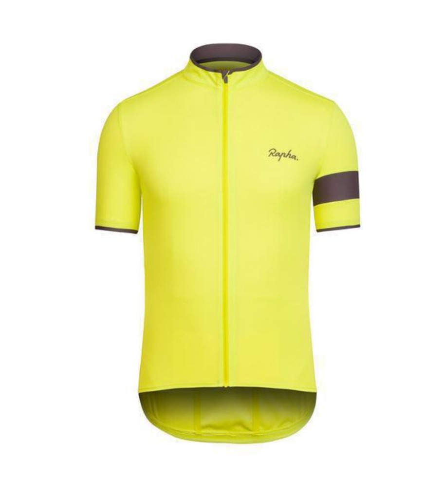 เสื้อปั่นจักรยาน Cycling Jersey (เหลือง)