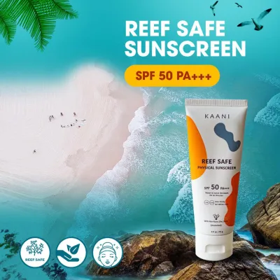 hot CtleC KAANI (Reef Safe) Physical Sunscreen คานิ ีมกันผิวแพ้ง่ายได้ ไม่ใส่ซิลิโคน-พาราเบน-หอม าด 9g