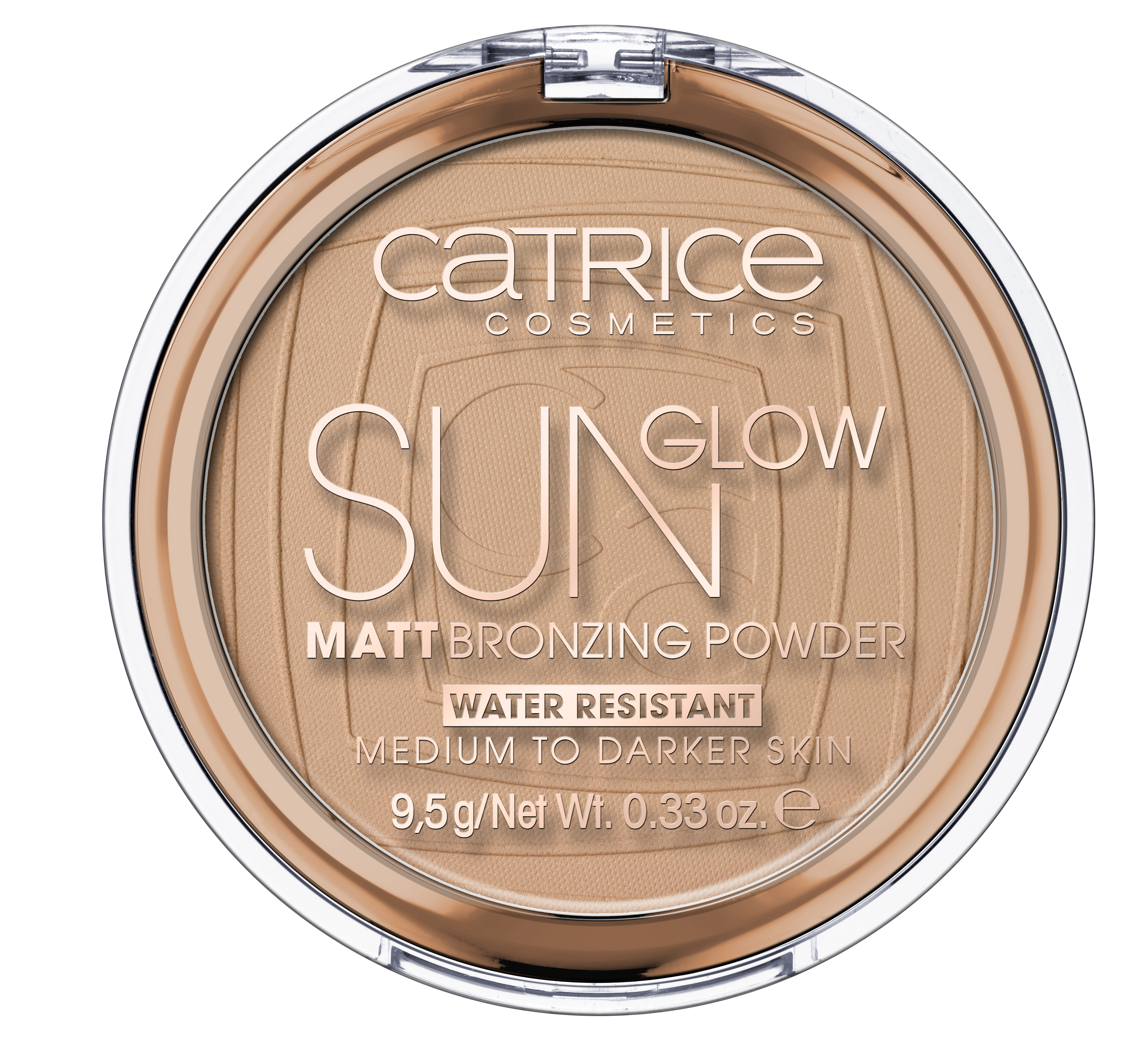 คาทริซซันโกลว์แมตต์บรอนซิ่งพาวเดอร์035 Catrice Sun Glow Matt Bronzing Powder 035 (9.5g)