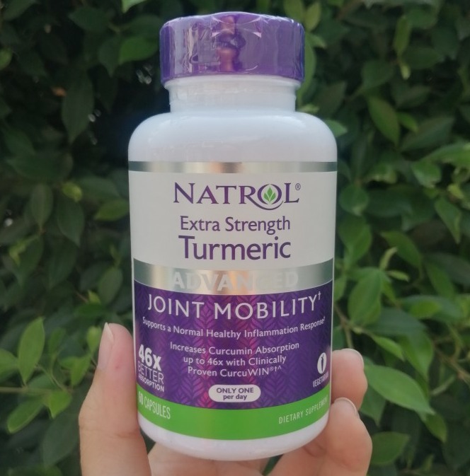สารสกัดขมิ้นชัน Extra Strength Turmeric, Advanced 60 Capsules (Natrol®) ขมิ้น iBody Thailand
