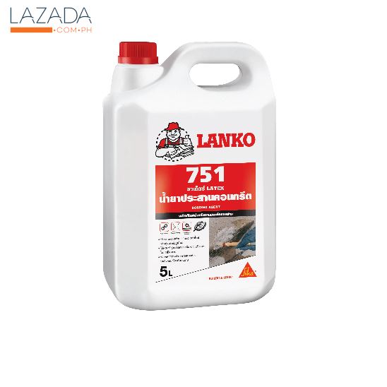 LANKO น้ำยาประสานคอนกรีต LK-751 5L จัดส่งพรุ่งนี้