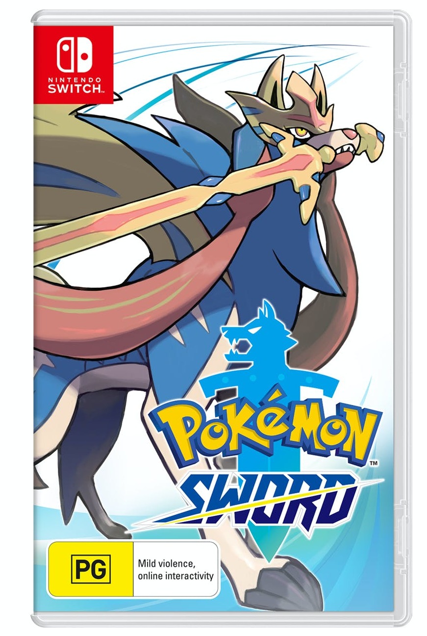 nintendo switch pokemon sword ( english zone 2 )