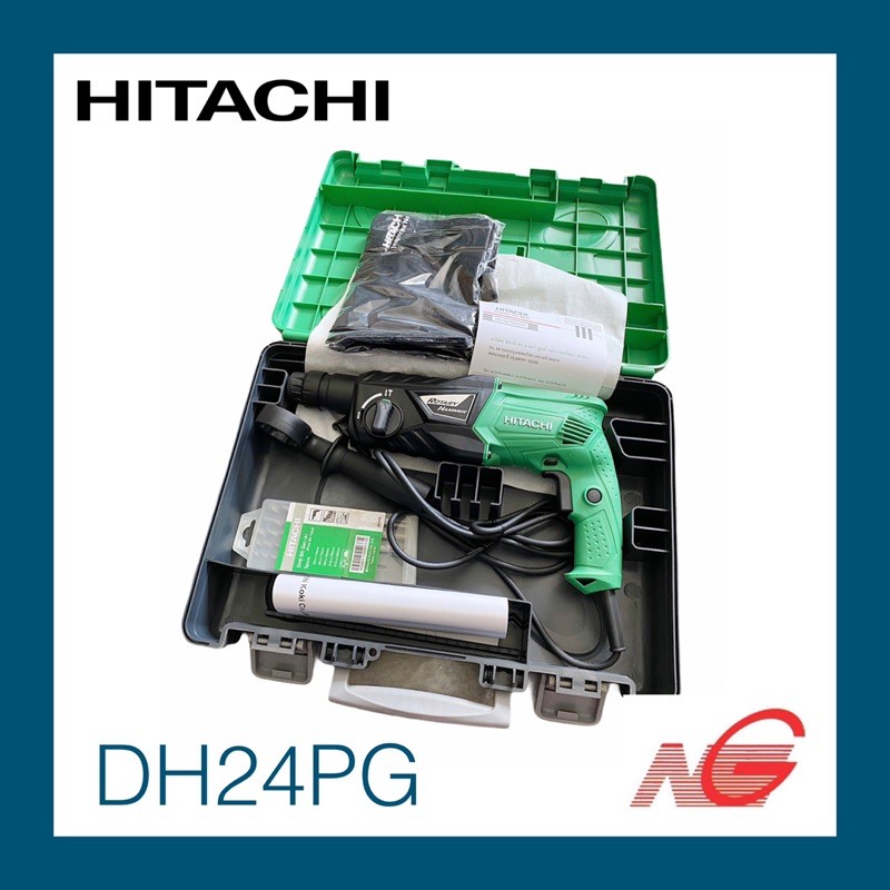 สว่านโรตารี่ HITACHI รุ่น DH24PG 24มม. 2ระบบ - ngiamlongtai - ThaiPick