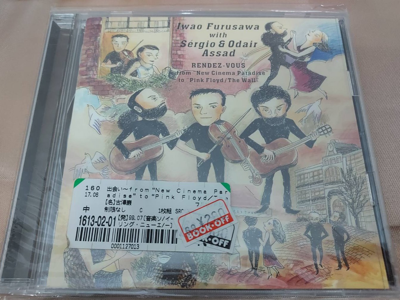 สินค้านำเข้าจากต่างประเทศCDmusic ซีดีเพลง แผ่นเพลง lwao Furusawa with Seagio Odair Assad A225