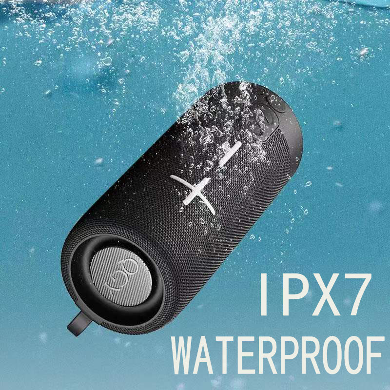 Speaker Wireless Audio Outdoor IPX7 Waterproof Music Subwoofer Radio ...