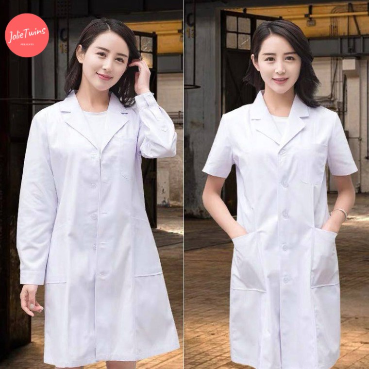 พร้อมส่ง‍⚕️คอสเพลย์เสื้อหมอ doctor suit cosplay ชุดแพทย์ เสื้อคลุมหมอ เสื้อโค้ทแพทย์