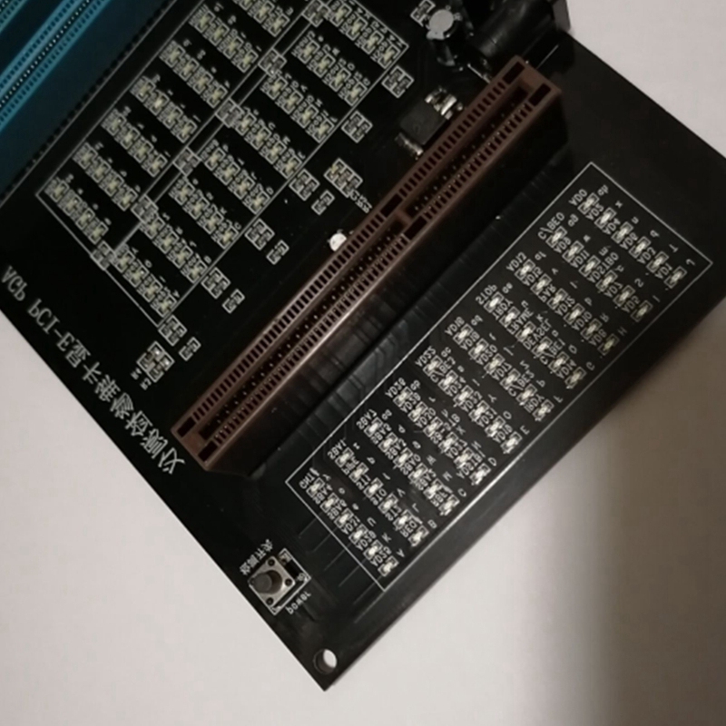 PC AGP PCIE X16 DualPurpose Socket Tester Display image Video Card