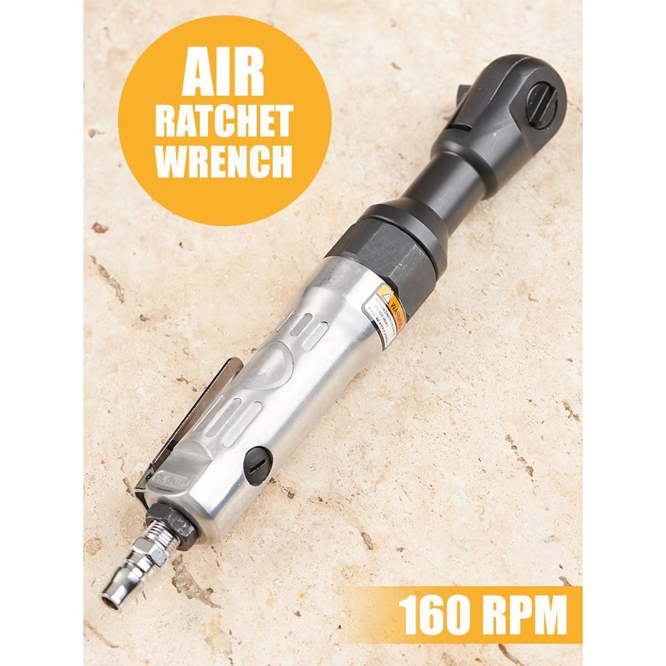 ส่งฟรี ด้ามฟรีบล็อคลม เครื่องยิงบล็อคลม ชุดบล็อกลมกันกระแทก Air Ratchet Wrench เก็บเงินปลายทาง