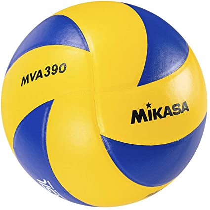 MIKASA วอลเลย์บอลหนังอัดPVC รุ่น MVA390 (เบอร์5)