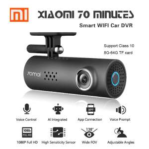 Xiaomi 70mai Dash Cam  *สินค้าพร้อมส่ง*  English Car Camera กล้องติดรถยนต์ พร้อม WIFI มุมมองกล้อง 130