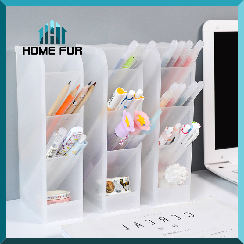 Home Fur กล่องจัดเก็บเครื่องเขียน กล่องใส่เครื่องเขียน กล่องใส่ของอเนกประสงค์