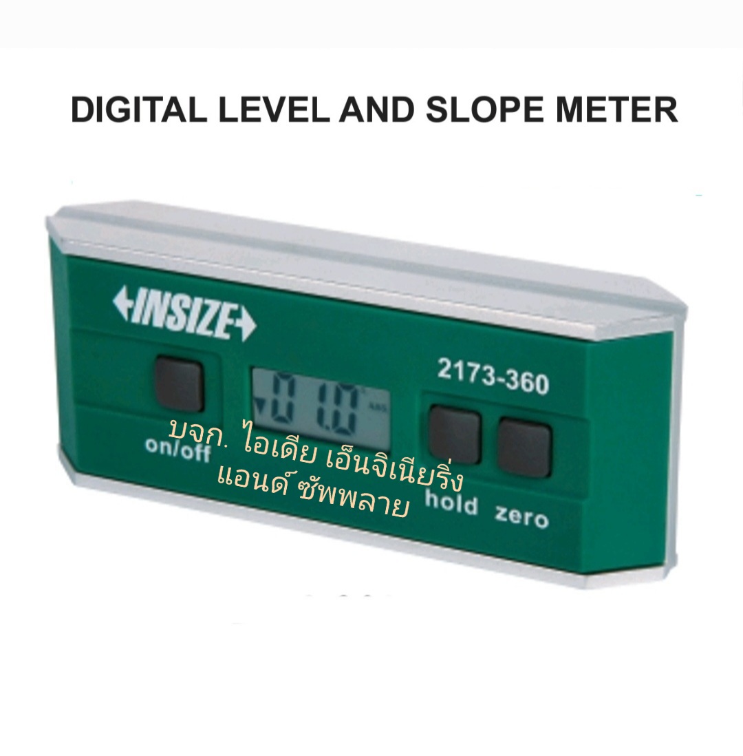 ระดับน้ำดิจิตอล Digital Level And Slope Meter INSIZE 2173360 อินไซส์