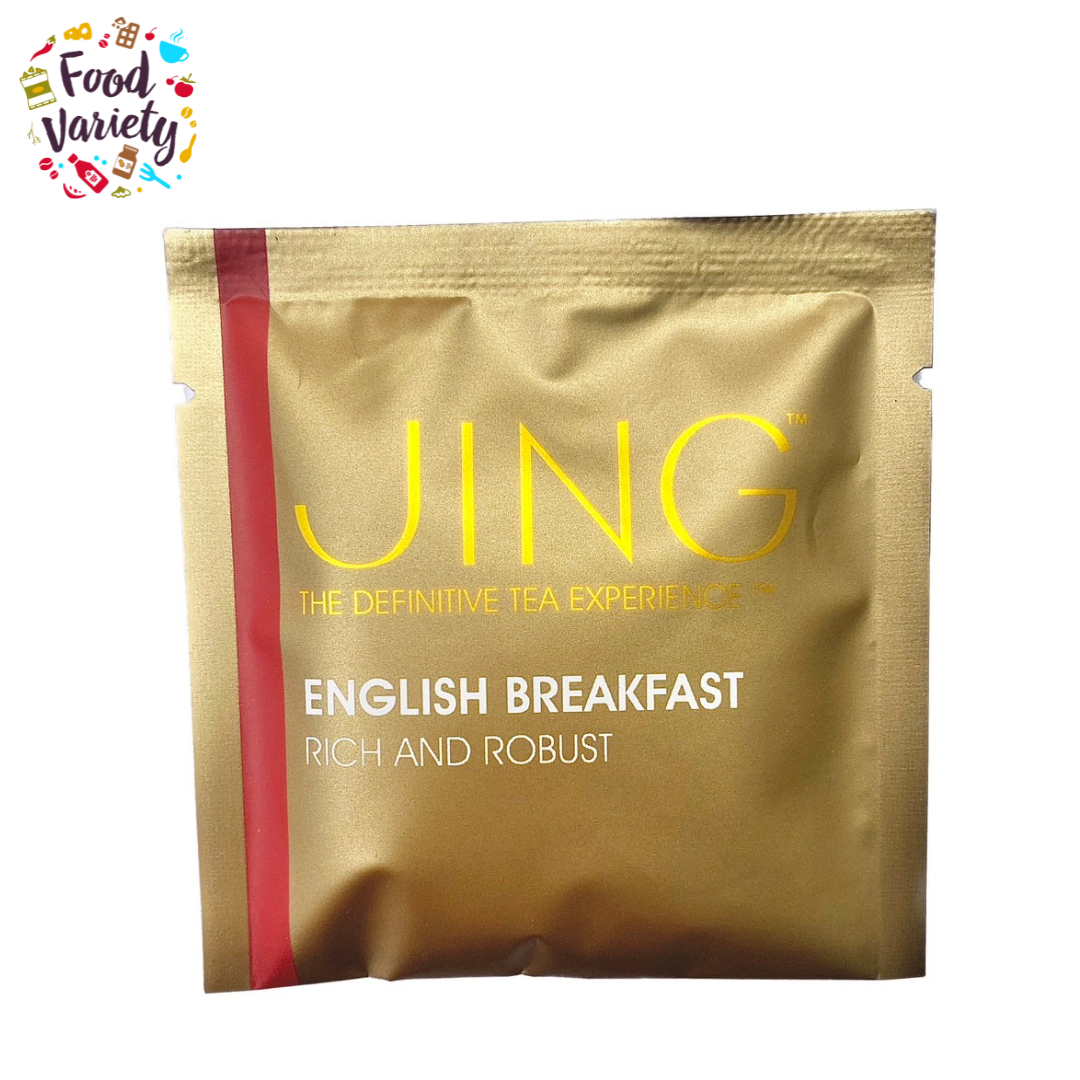 Jing English Breakfast Tea Bags 4g จิน ถุงชาอาหารเช้าแบบอังกฤษ 4 กรัม