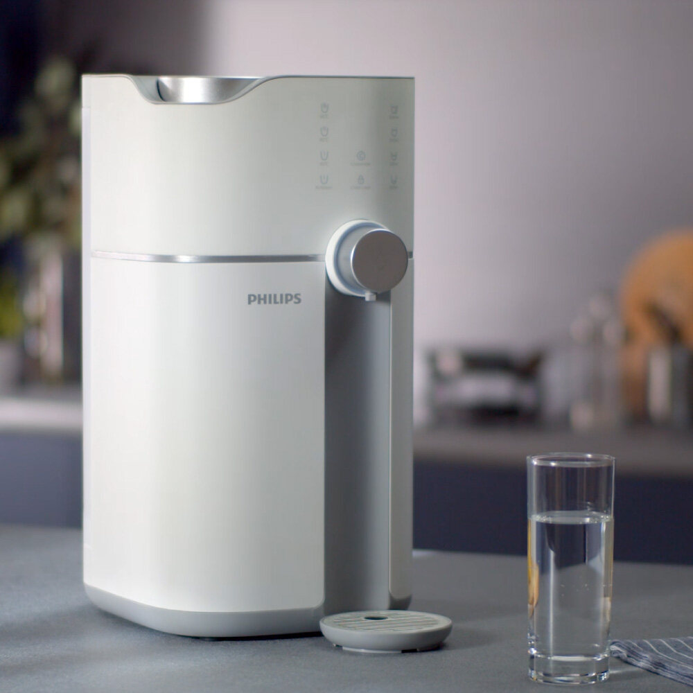 Philips water เครื่องกรองน้ำ ro ADD6910 ที่กรองน้ำ กรองน้ำประปา  เครื่องกรองน้ำดื่ม เครื่องปรับสภาพน้ำ ออสโมซิสผันกลับ ตู้กดน้ำ ไม่ต้องติดตั้ง ควบคุมอุณหภูมิอัจฉริ [รับประกัน 2 ปี]