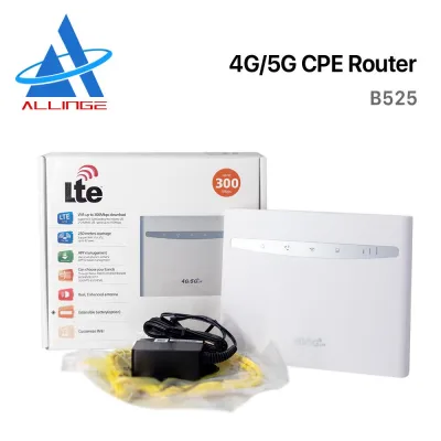 สินค้าอ๊อดฮิต! Wifi Router 4G/5G LTE B525 เราเตอร์ใส่ซิม Router CPE ส่งตรงในไทย