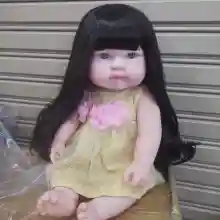 ภาพขนาดย่อของภาพหน้าปกสินค้าตุ็กตา ตุ๊กตาทำจากยางพารา เสื่้อการ์ตูนผมยาว ส่งในไทย จากร้าน qiaojiaoshop บน Lazada ภาพที่ 3