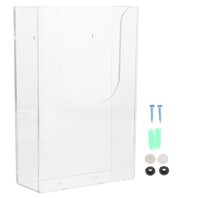 Holder Wall Brochure File Organizer Mount Stand Display Rack Pamphlet