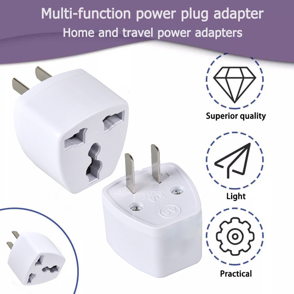 สากล AU UK EU ญี่ปุ่นเกาหลี 3 ง่ามปลั๊กไปไทยปลั๊กสหรัฐ 2-ง่าม AC ชาร์จแปลงเดินทางอะแดปเตอร์ปลั๊กไฟอะแดปเตอร์