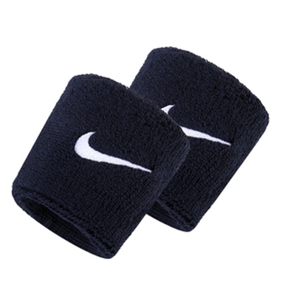 Nike สายรัดข้อมือไนกี้ Nike Swoosh Wristband NNN04416OS (Navy/White) สินค้าลิขสิทธิ์แท้