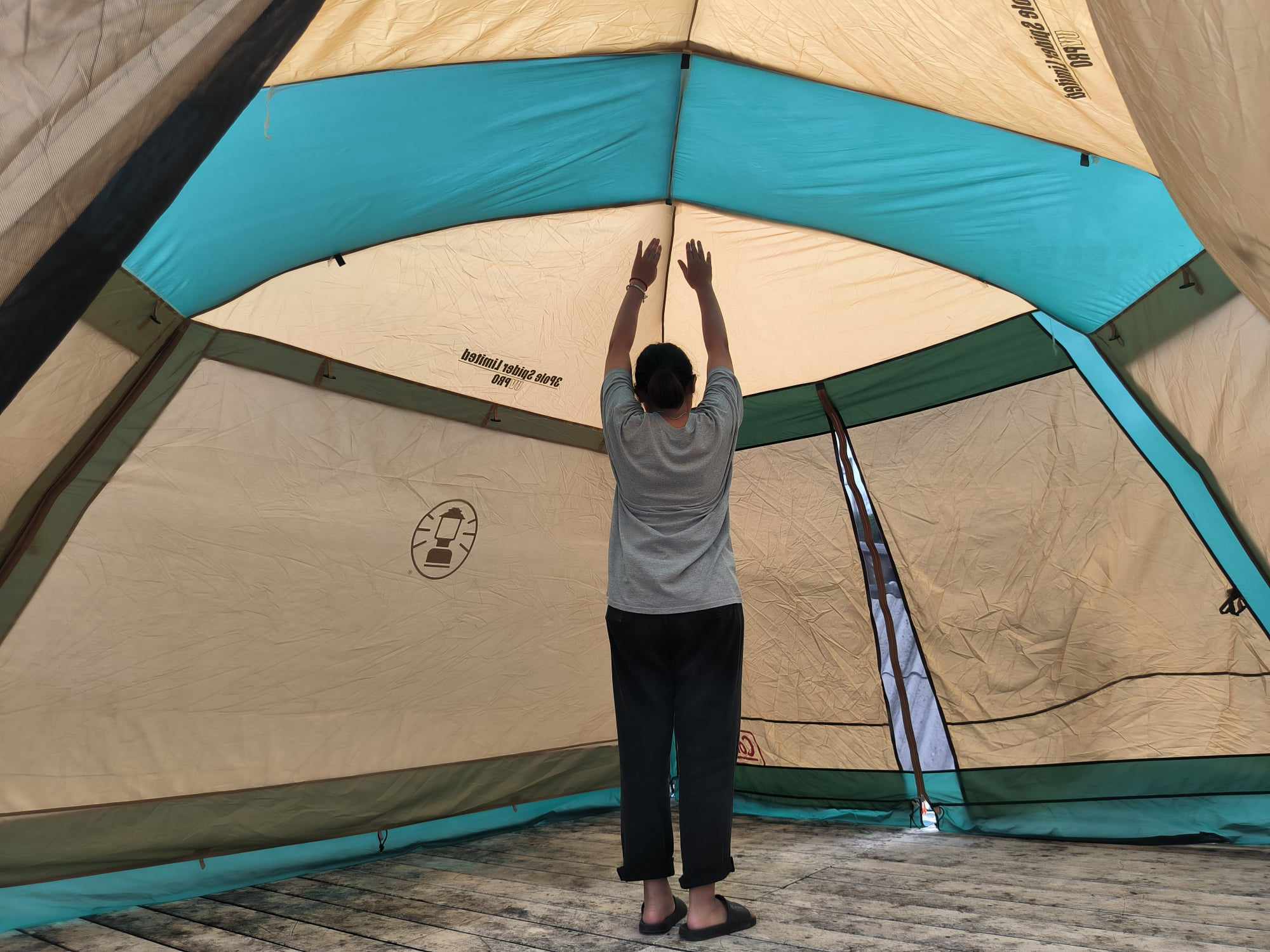 【美品】3Pole Screen Tarp uv pro. Coleman 3ポールスクリーンタープ | コールマン｜Coleman