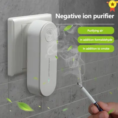 แบบพกพาเครื่องฟอกอากาศAnionเครื่องฟอกอากาศXiaomi Air Freshener Ionizer Cleanerห้องน้ำระงับกลิ่นกาย
