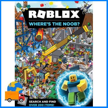 พรีเมี่ยม ROBLOX WHERE'S THE NOOB? SEARCH AND FIND BOOK