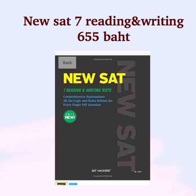 New sat writing&reading