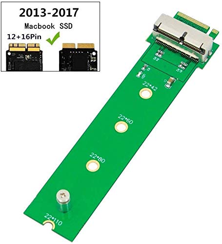 Adapter Card to M.2 NGFF X4 for Apple MacBook Pro retina 2013-2015 Apple MacBook Air 2013-2014