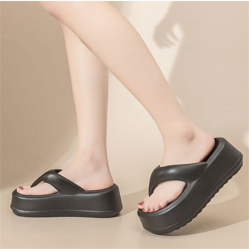 สินค้าใหม่ flip flops รองเท้าแตะผู้หญิงส้นหนารุ่นใหม่ยอดนิยม รองเท้าส้น ...