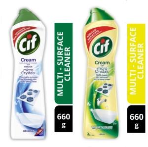 สินค้า Cif Cleaning Cream ขนาด (660g.)ครีมทำความสะอาดขจัดคราบและฆ่าเชื้ออเนกประสงค