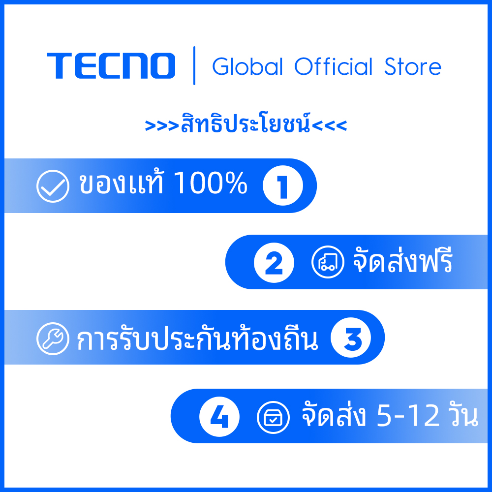 NEW LAUNCHTECNO SPARK 9T (KH6) 464GB สมาร์ทโฟนกล้องหน้าสุดอลัง คมชัดถึง